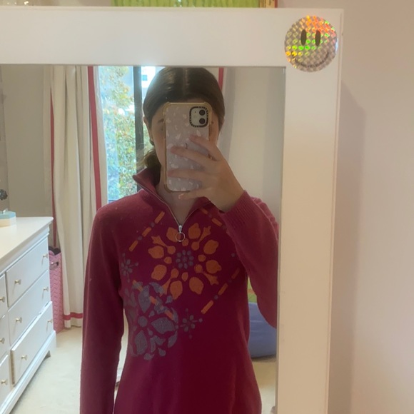 athleta pullover jacket zipup